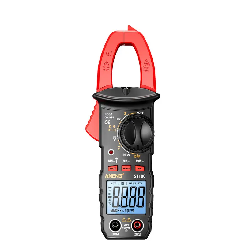 Digital Clamp Multimeter AC DC Voltage Universal Anti-Burn - Image 7