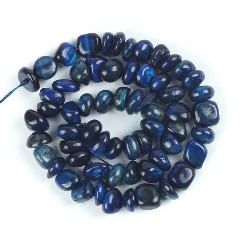 Natural Colored Tiger Amorphous Loose Beads - Image 2
