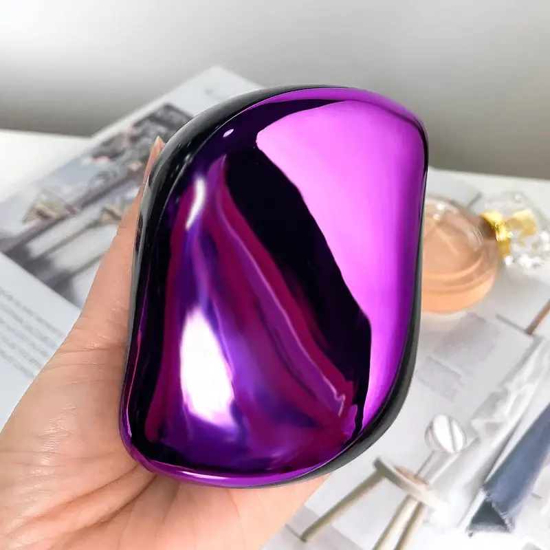 Electroplating purple