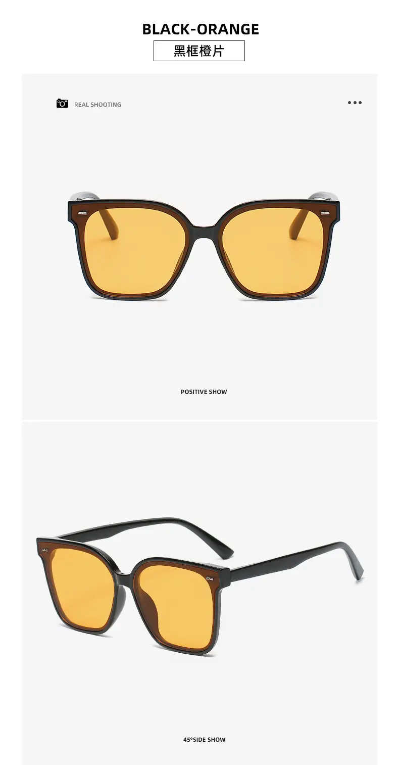 Men's Trendy Anti-UV Sunglasses with Pink Frames — feature 15
