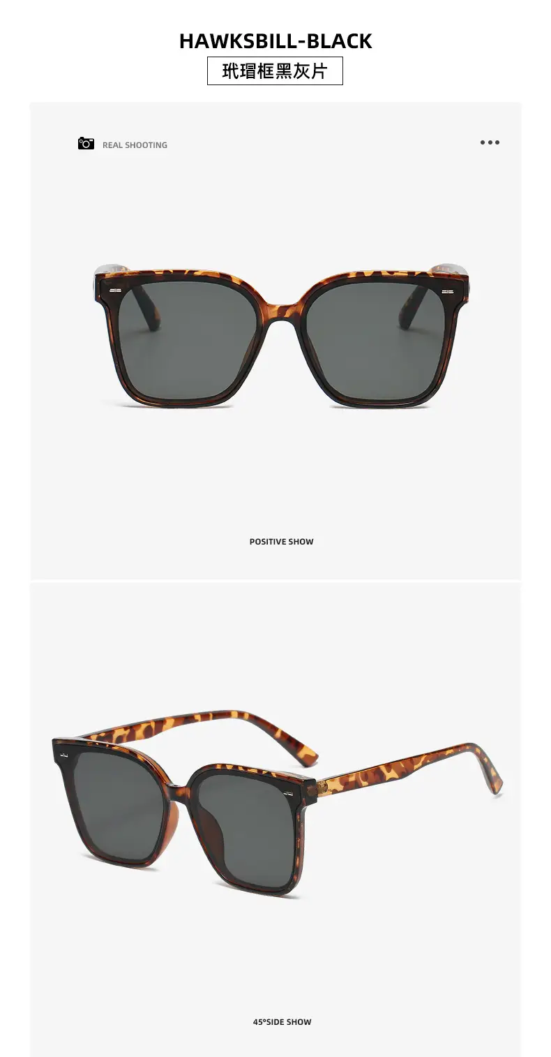 Men's Trendy Anti-UV Sunglasses with Pink Frames — feature 16