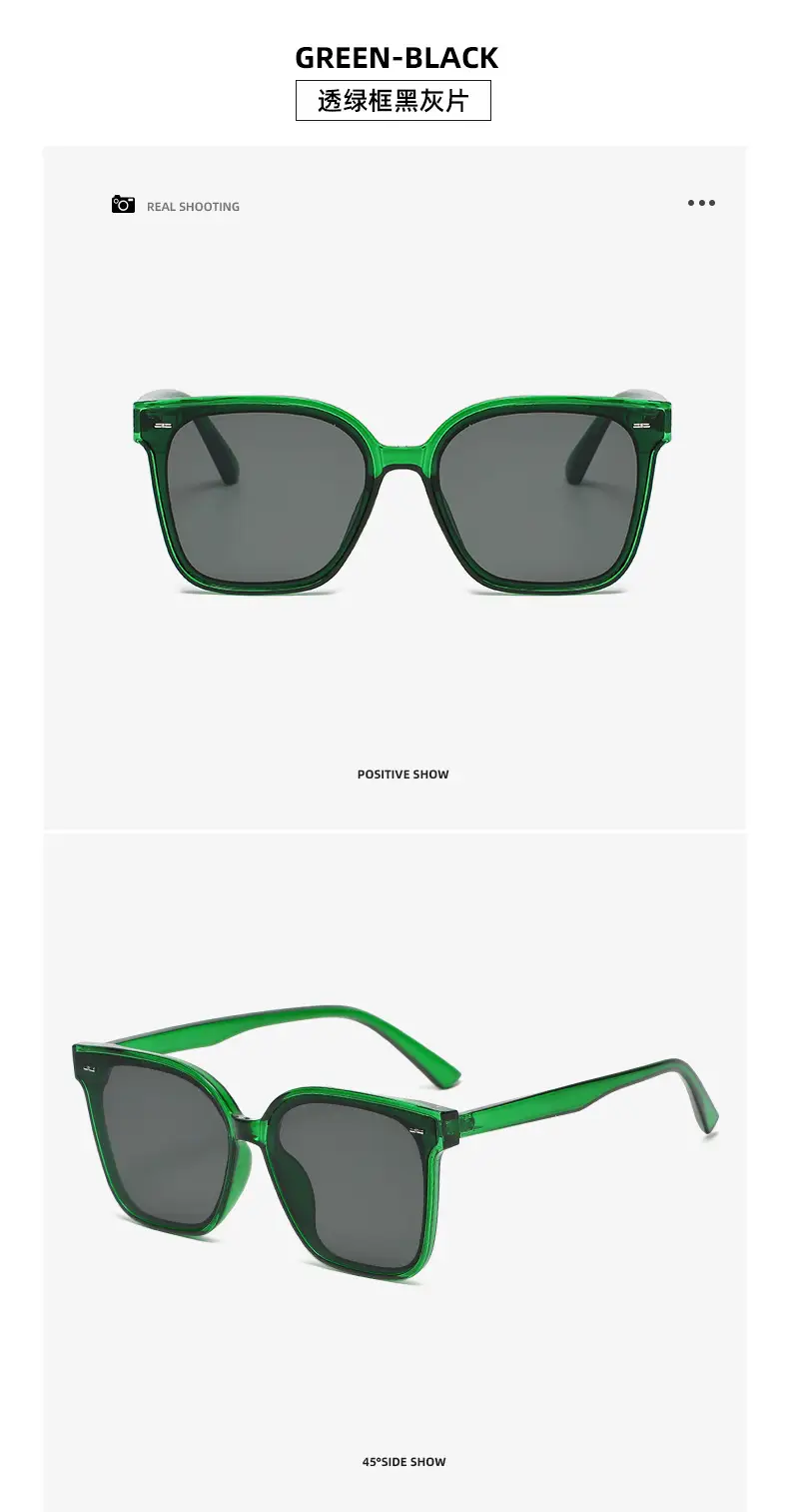 Men's Trendy Anti-UV Sunglasses with Pink Frames — feature 18