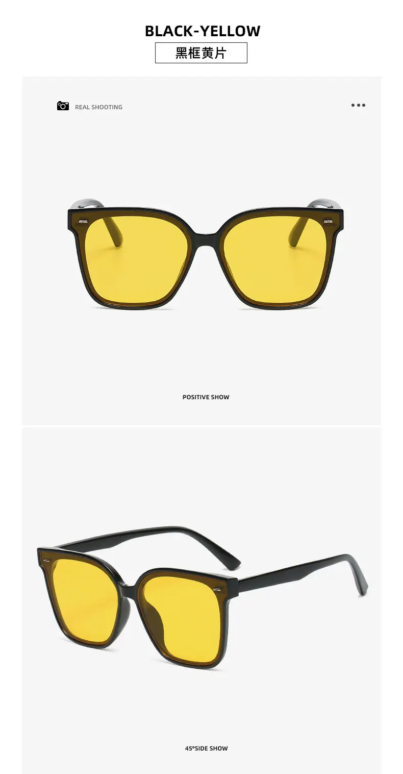 Men's Trendy Anti-UV Sunglasses with Pink Frames — feature 20