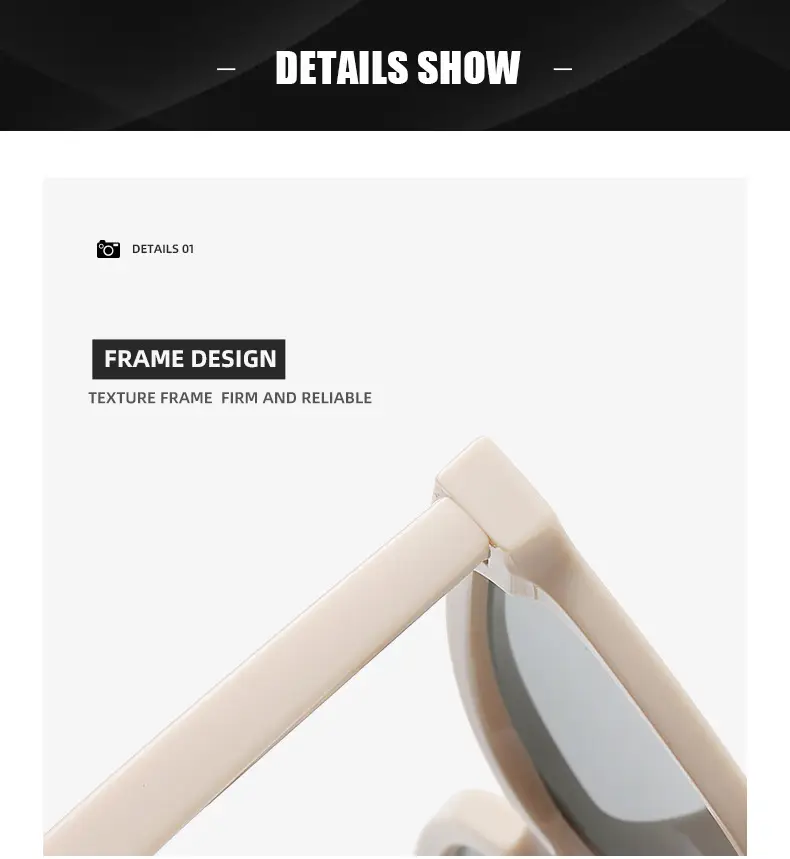Men's Trendy Anti-UV Sunglasses with Pink Frames — feature 22