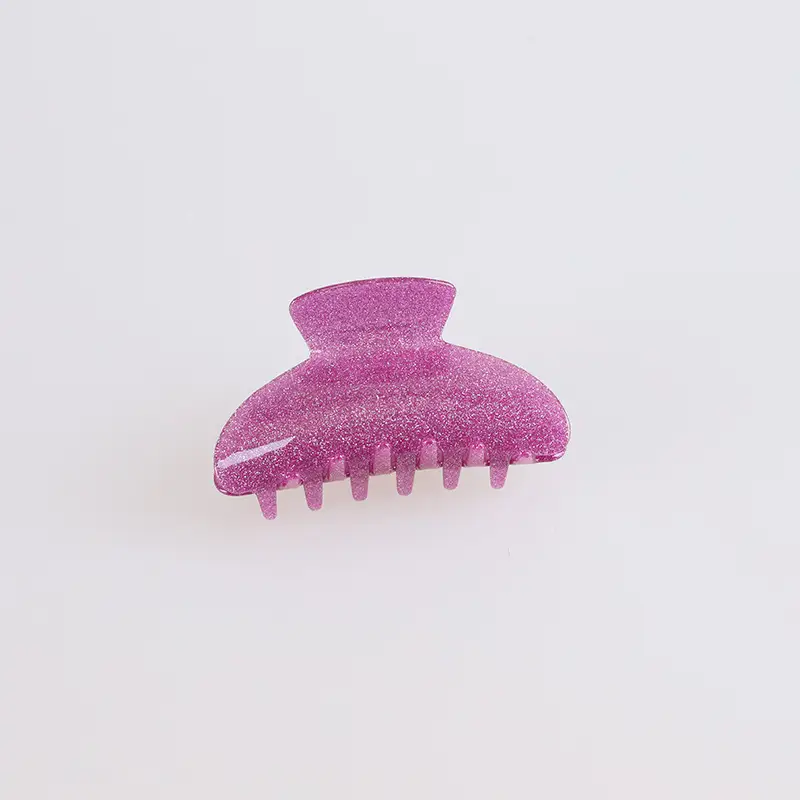Multicolor Glitter Hair Clips for Women