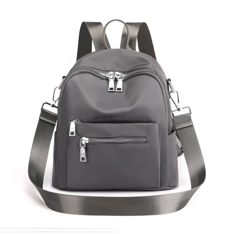 Women's Multi-Color Shoulder Backpack with Adjustable Strap - Image 4