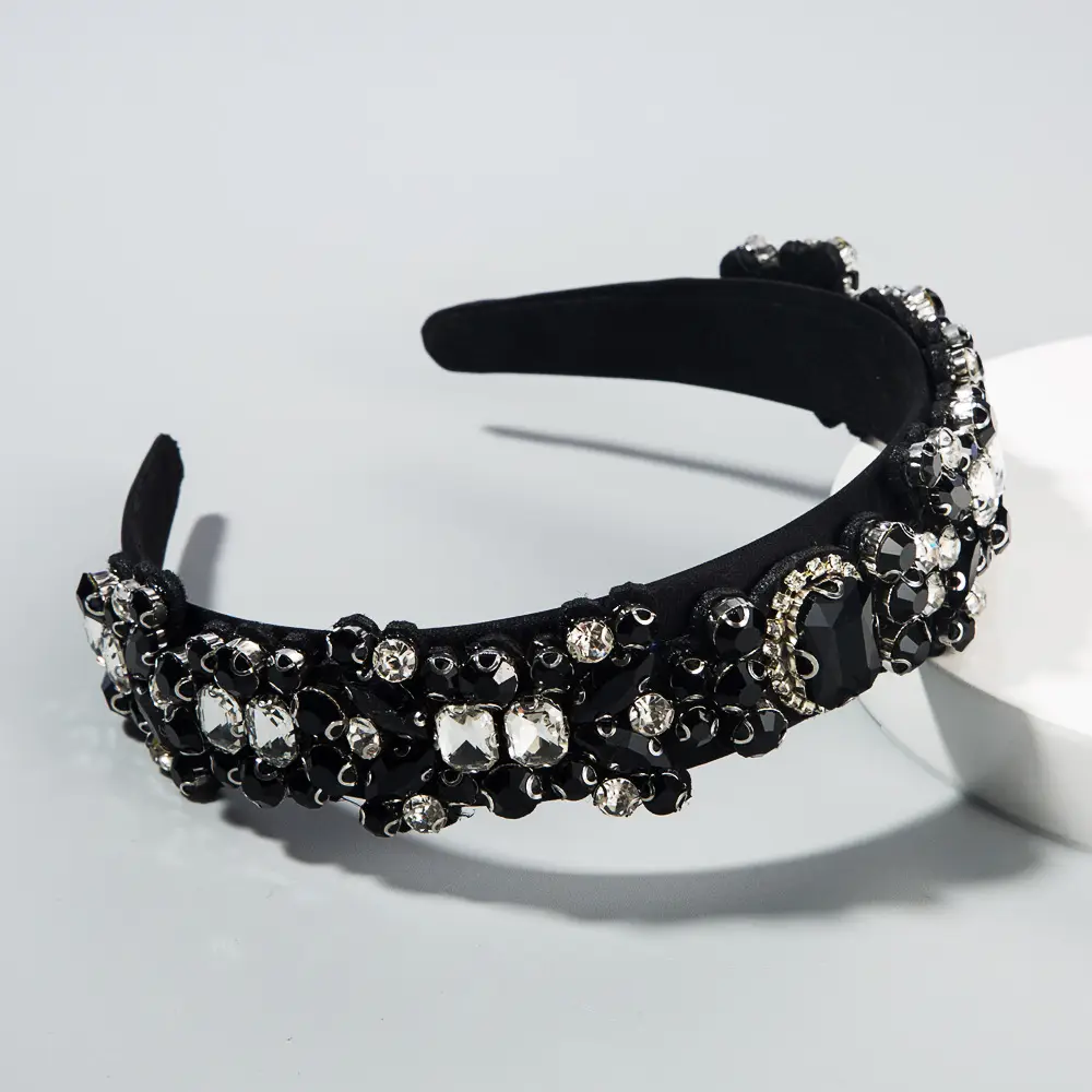 Golden Crossbody Band with Color Diamonds Full Diamond Design - Image 3