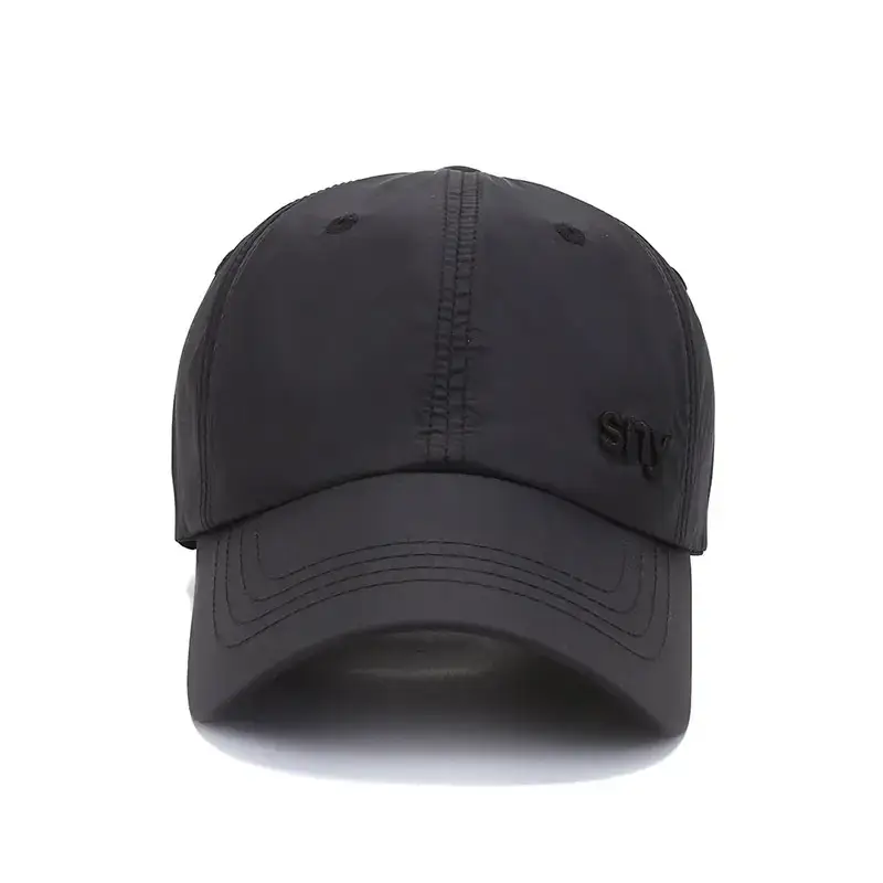 Men Women Black Korean Style Peaked Cap Summer Wear - Image 8