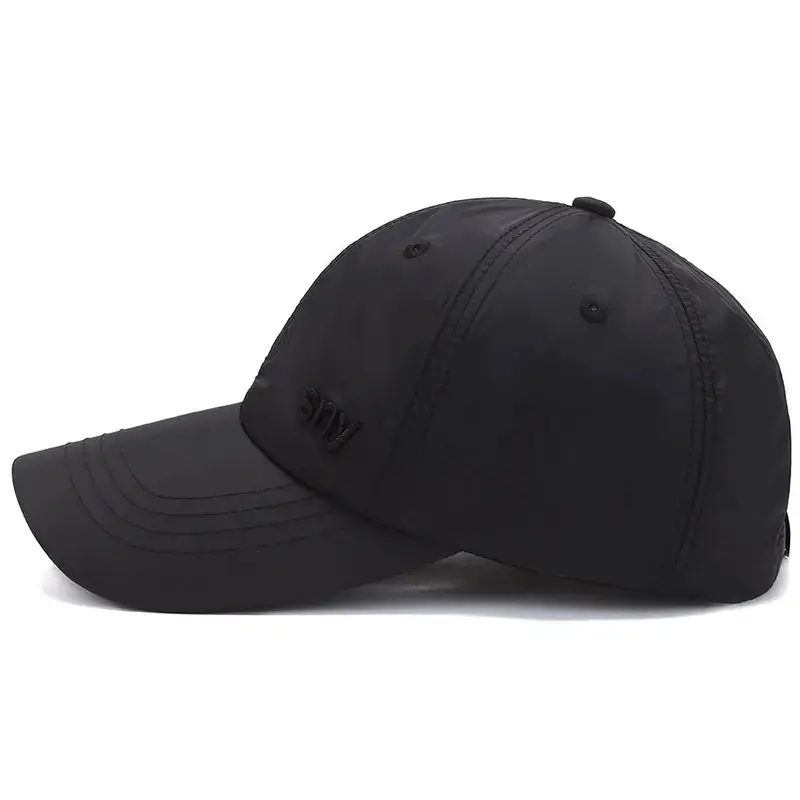 Men Women Black Korean Style Peaked Cap Summer Wear - Image 9