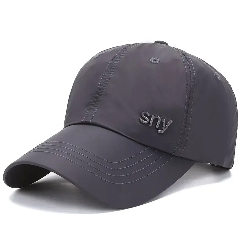 Men Women Black Korean Style Peaked Cap Summer Wear - Image 5