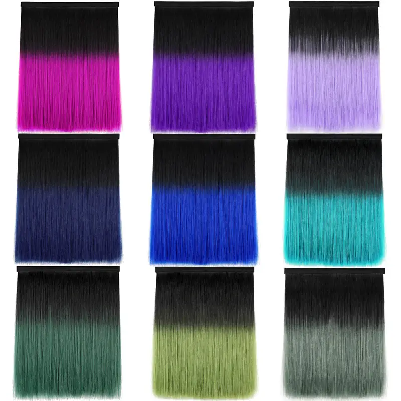 Silk Gradient Wig Hat with Purple Gradient - Image 11