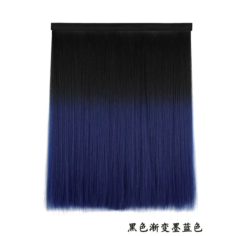 Silk Gradient Wig Hat with Purple Gradient - Image 8