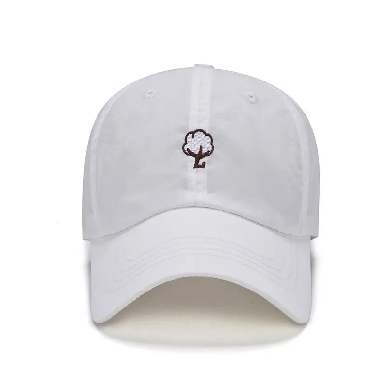 Men's Beige Embroidered Baseball Cap with Embroidered Flower - Image 11