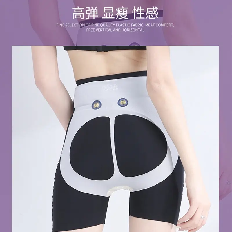 High-Waist Shapewear with Butt-Lifting & Anti-Exposure Design - Image 6