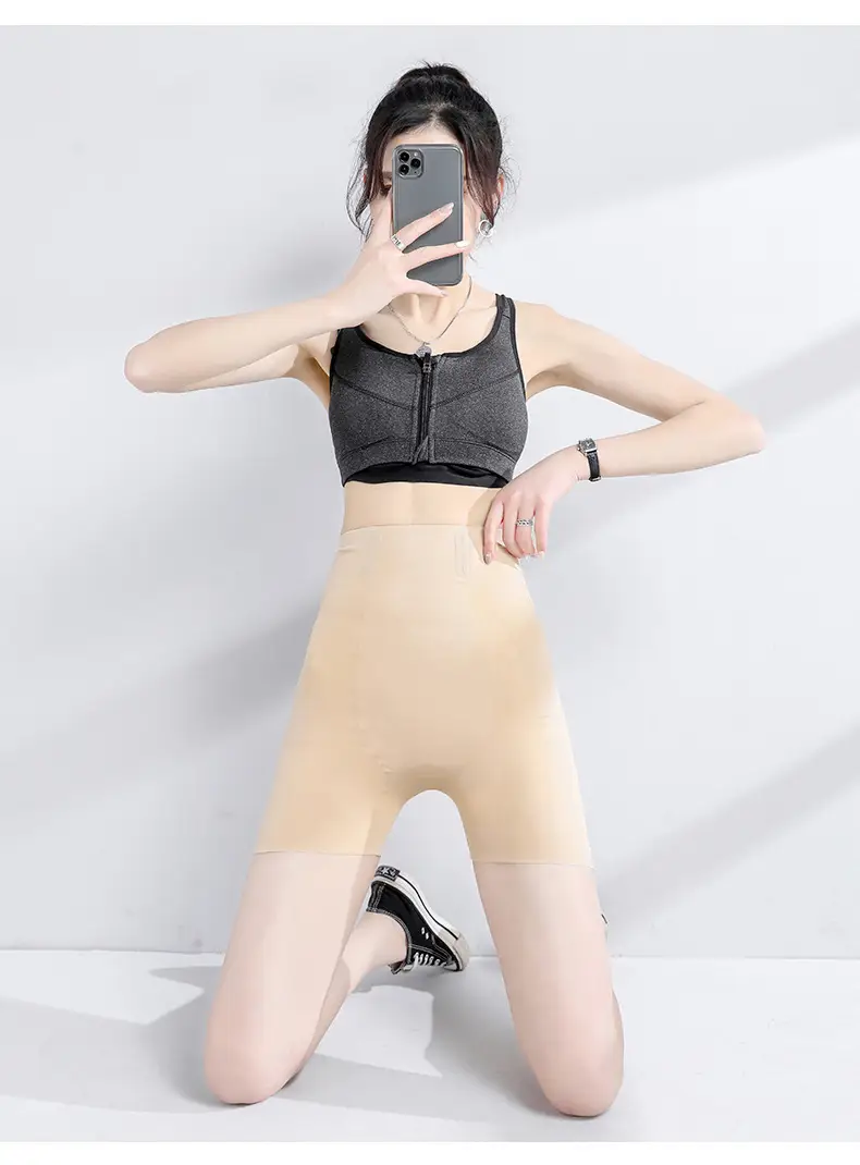 High-Waist Shapewear with Butt-Lifting & Anti-Exposure Design — feature 29