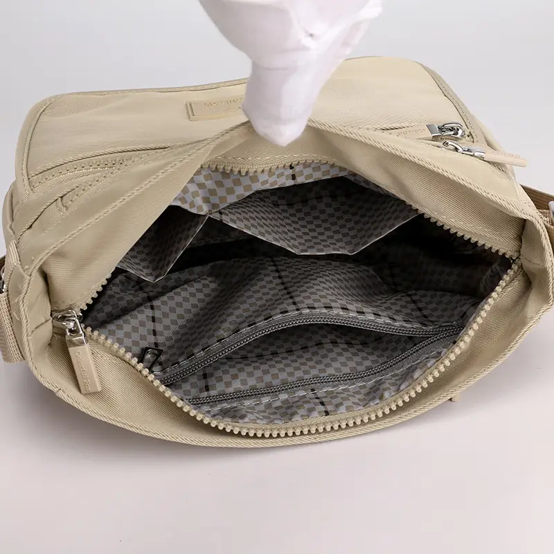Women's Waterproof Nylon Shoulder Bag Blue 2025 - Image 12