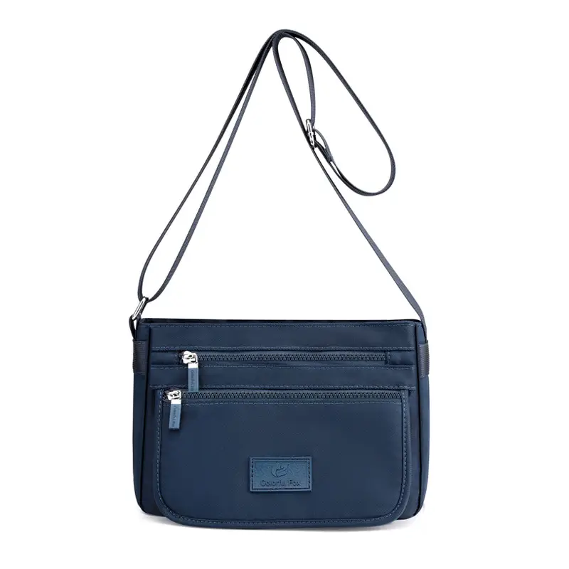 Women's Waterproof Nylon Shoulder Bag Blue 2025 - Image 2