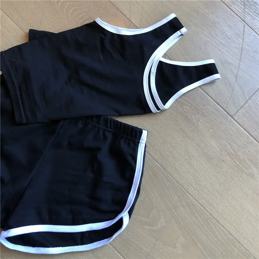 Pink Korean Style Vest Shorts Set for Women - Image 10