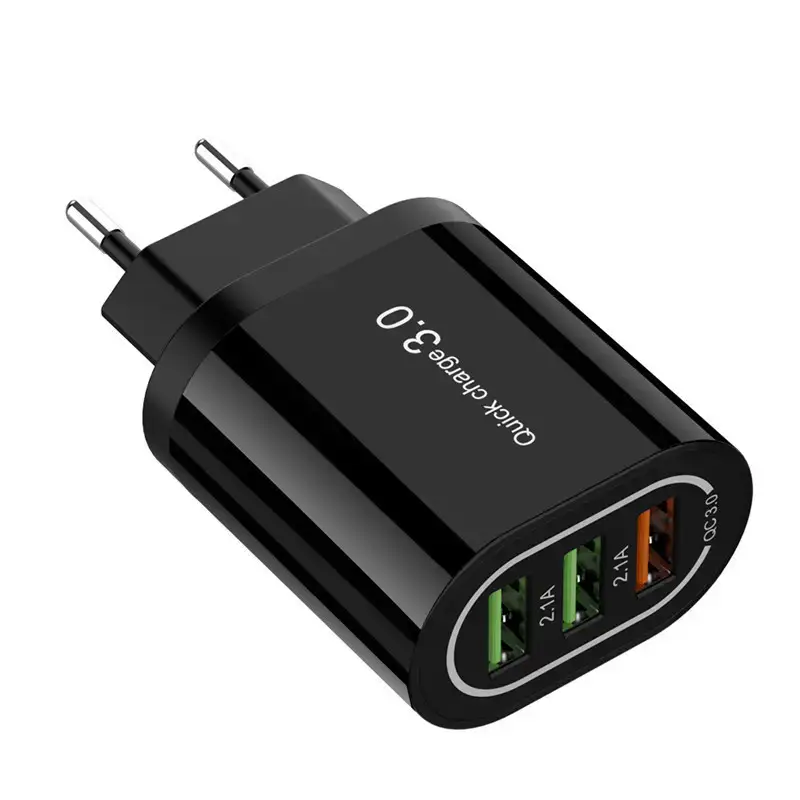 2.4AQC3.0 3USB Fast Charge Charger for Mobile Phones - Image 2