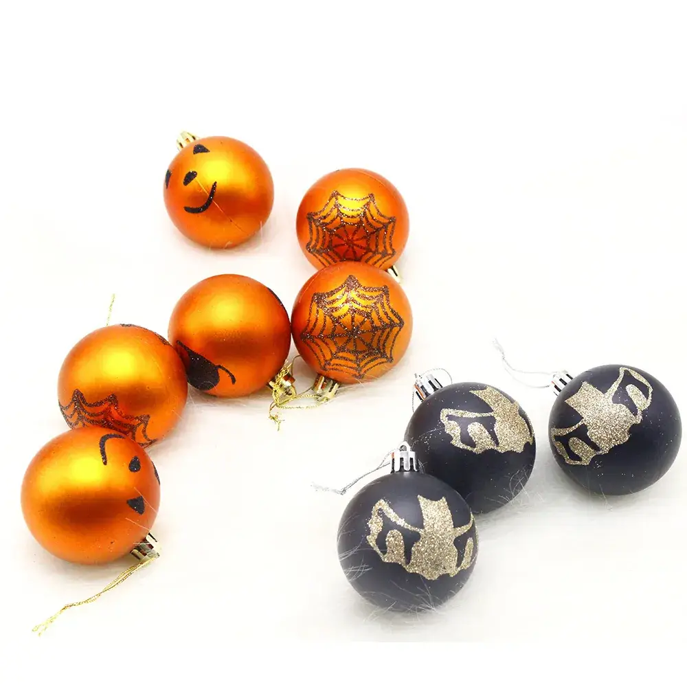 Halloween Halloween decoration balls 6cm 12pcs