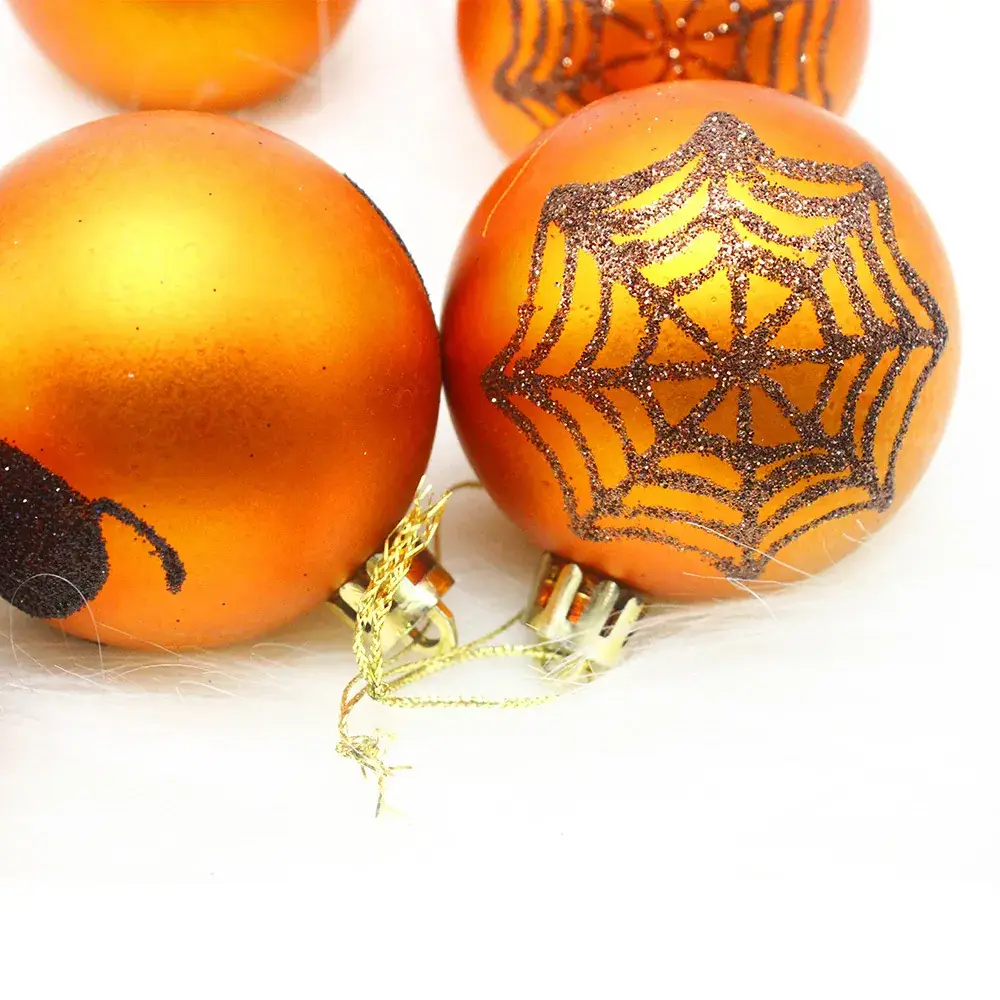 Halloween Halloween decoration balls 6cm 12pcs