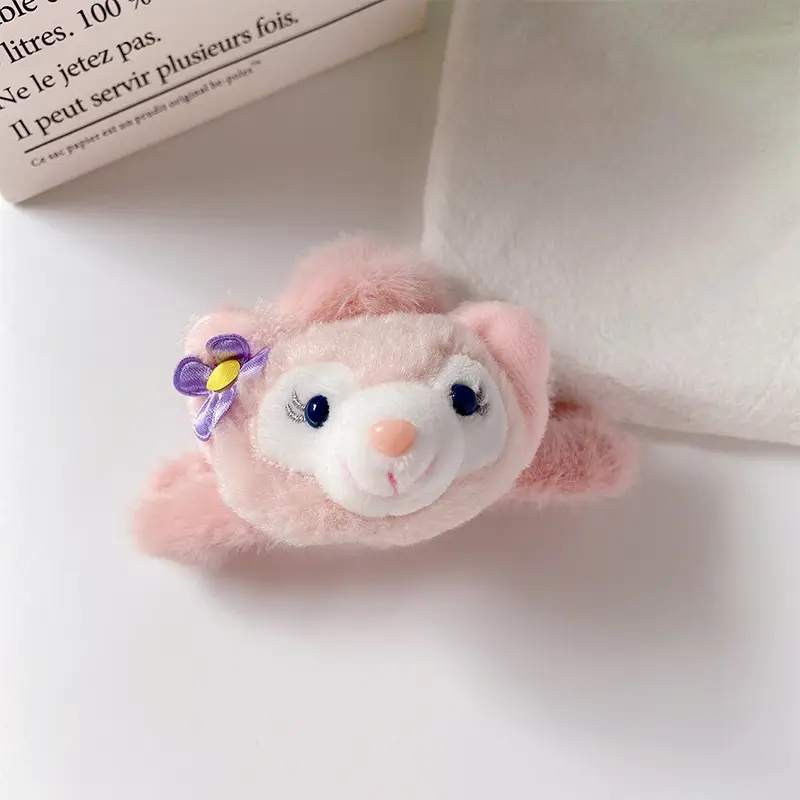Plush Hair Clips for Women - Soft & Stylish Accessories