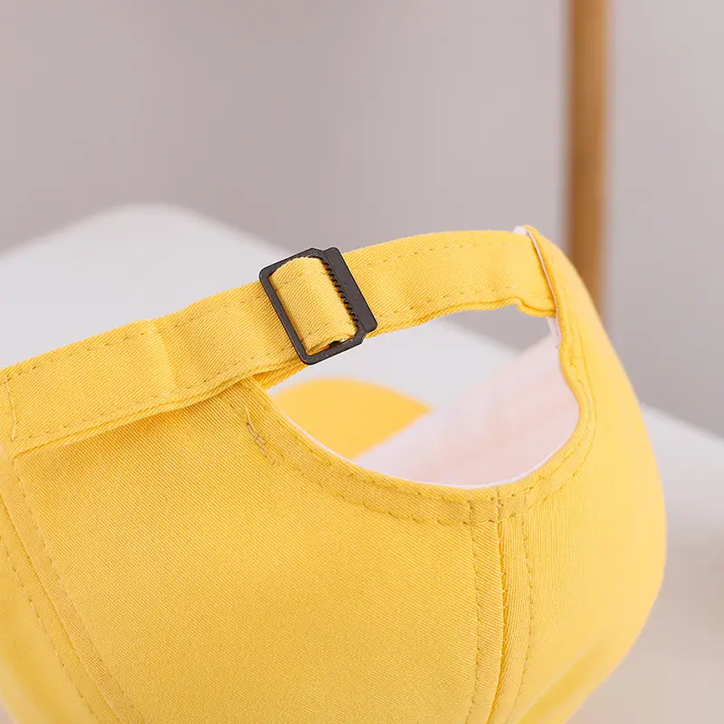 Yellow Mom Dad Me Peaked Cap for Boys Girls - Image 12