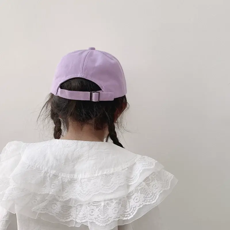 Yellow Mom Dad Me Peaked Cap for Boys Girls — feature 14