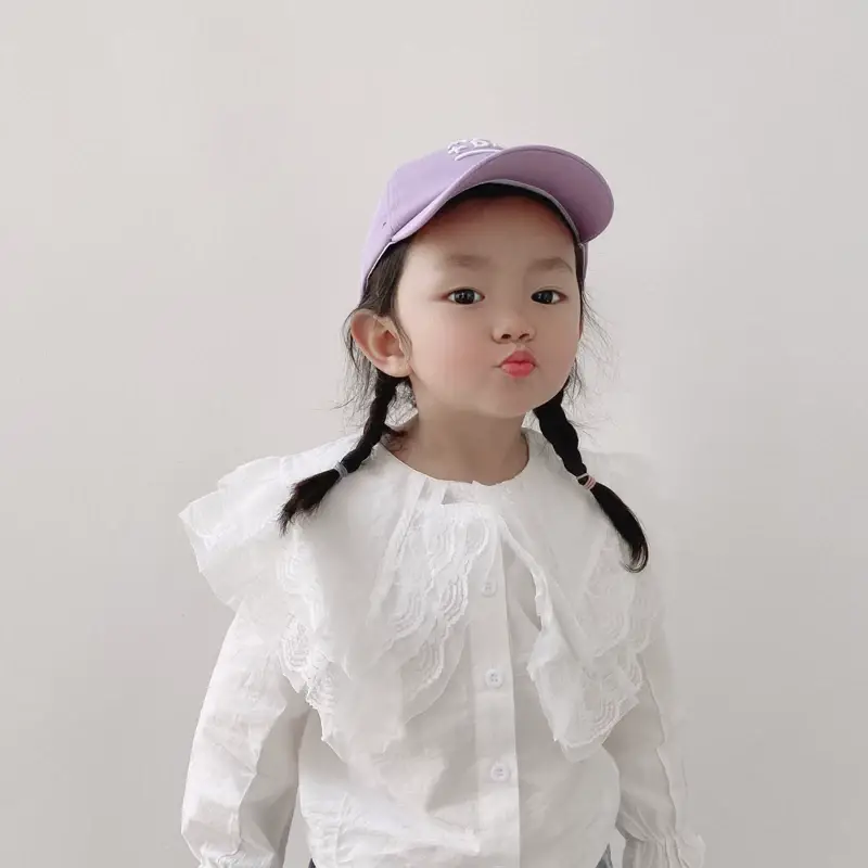 Yellow Mom Dad Me Peaked Cap for Boys Girls — feature 16