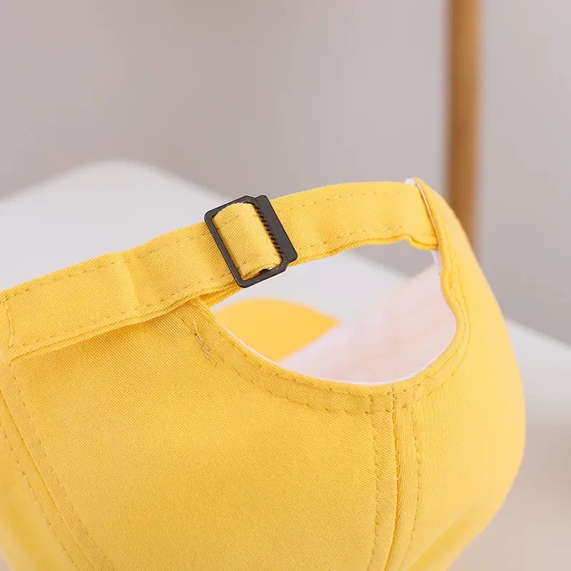 Yellow Mom Dad Me Peaked Cap for Boys Girls — feature 31