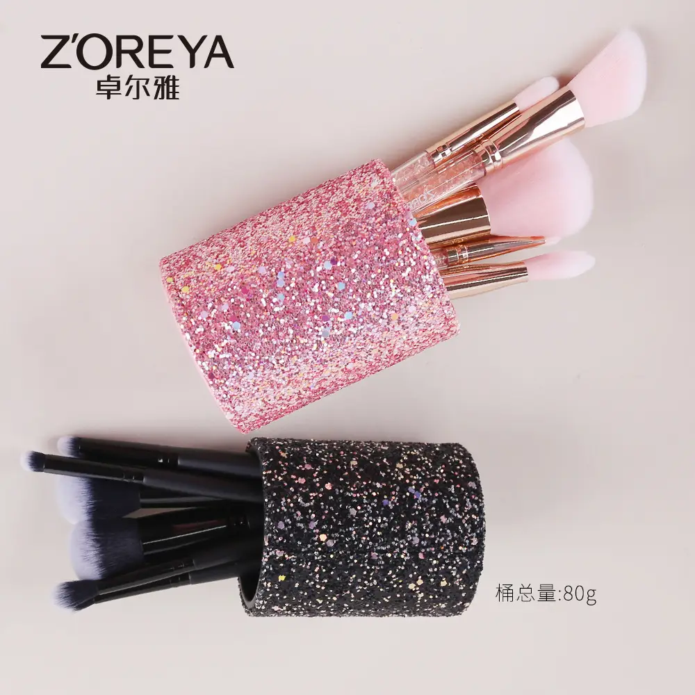 Sparkly Crystal Makeup Brush Storage Tube - Image 11