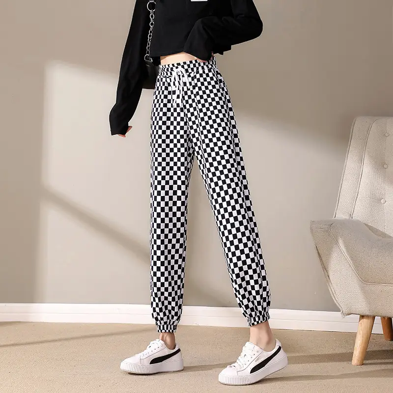 black and white checkerboard