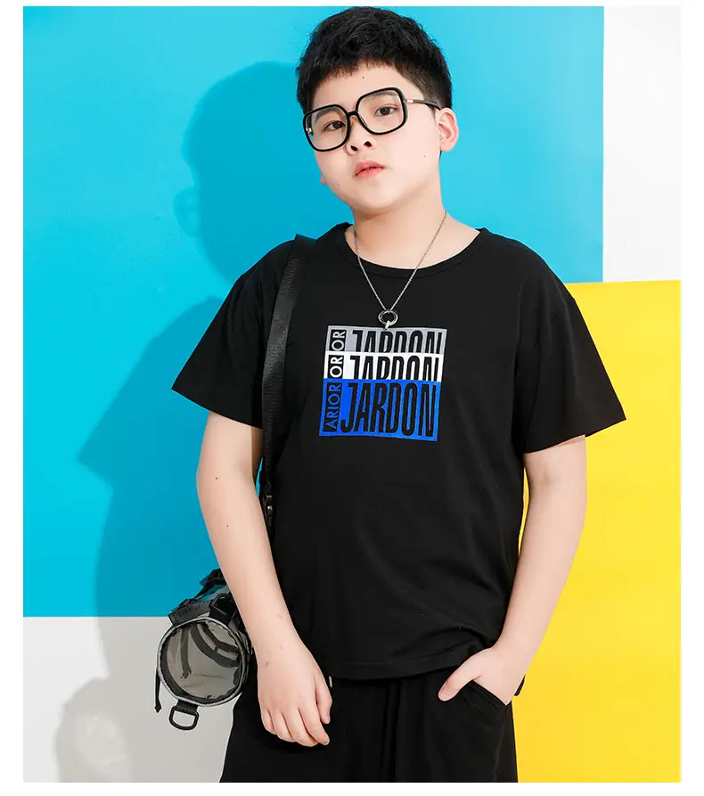 One-piece short sleeve-black