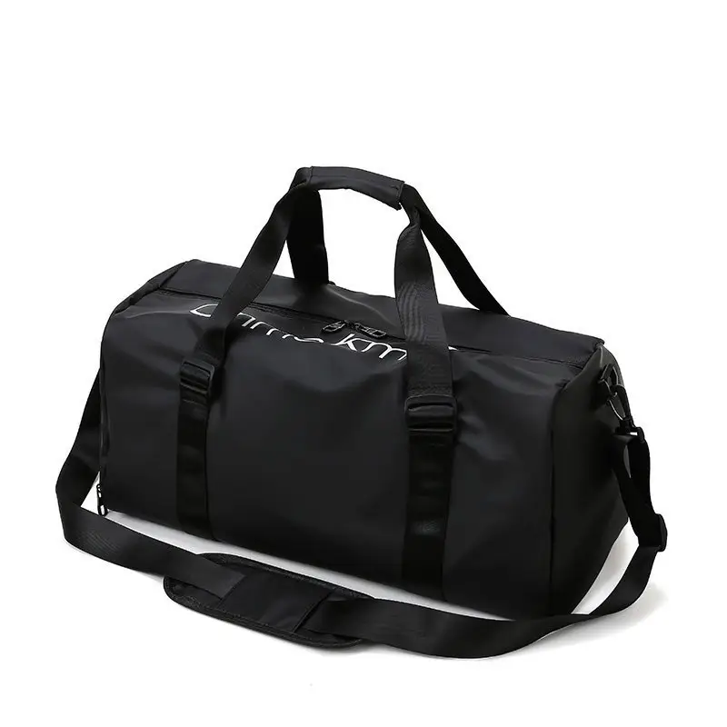 Maroon Portable Travel Bag Large Capacity Sports Yoga Fitness Bag - Image 4