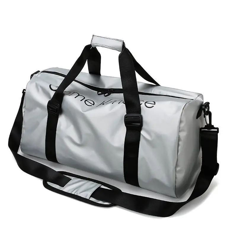 Maroon Portable Travel Bag Large Capacity Sports Yoga Fitness Bag - Image 6