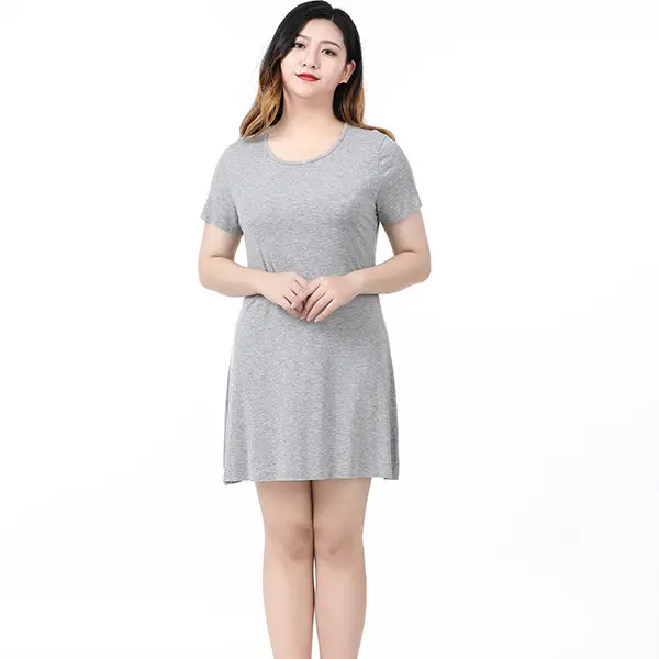 Women's Pink Plus Size A-Line Dress - Image 6
