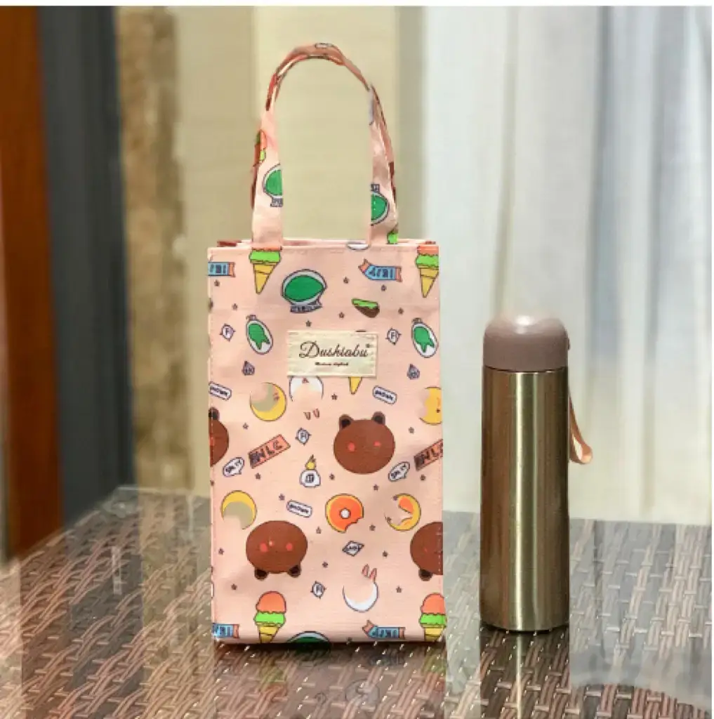 Waterproof Korean Style Portable Bag for Stew Beaker & Coin Key