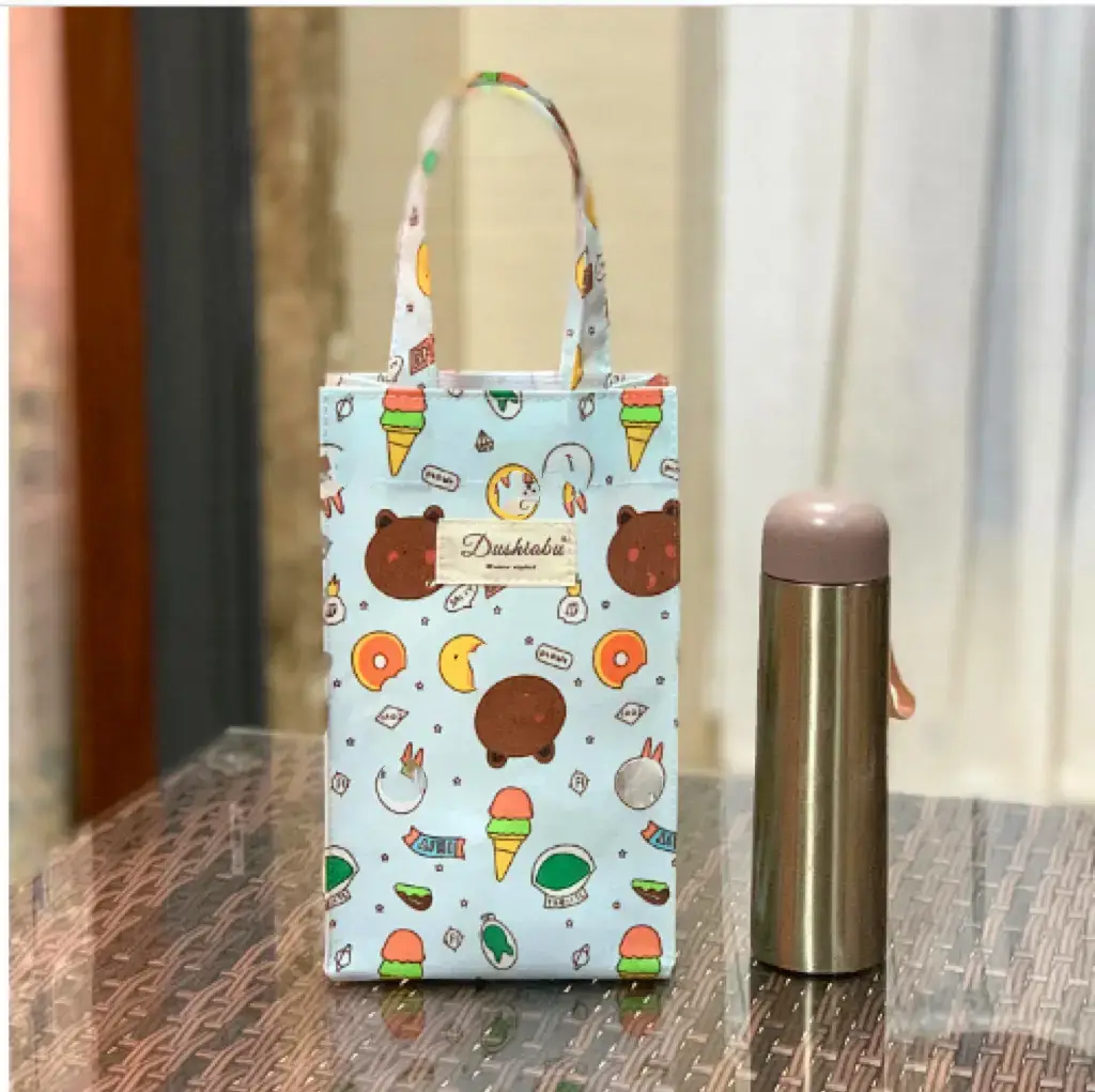 Waterproof Korean Style Portable Bag for Stew Beaker & Coin Key