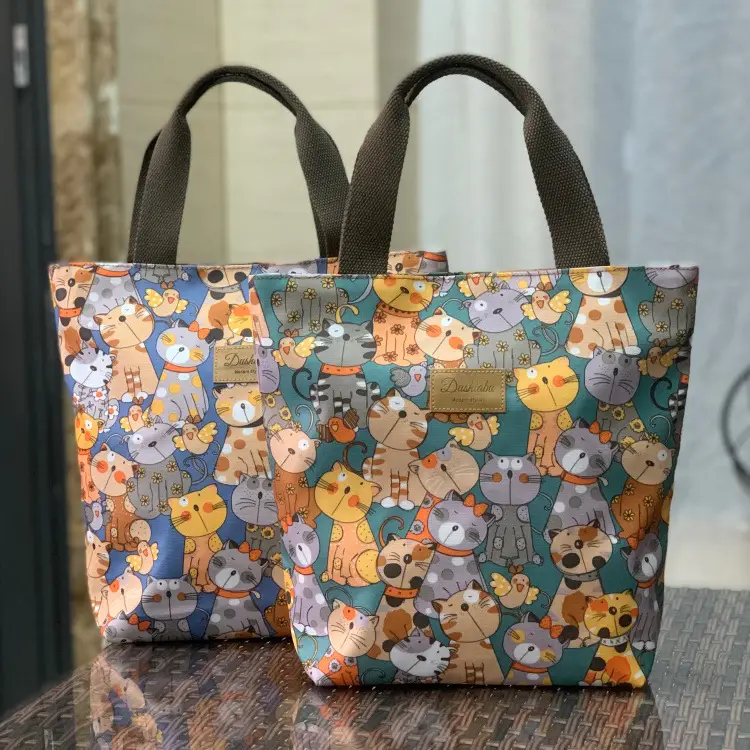 Waterproof Mummy Print Lunch Bag for Kids & Teens