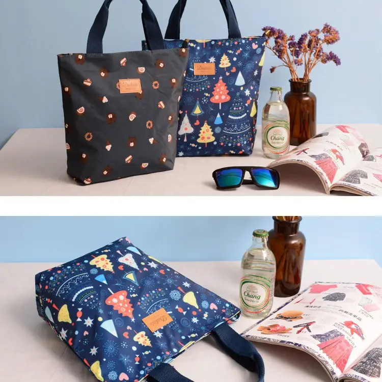 Waterproof Mummy Print Lunch Bag for Kids & Teens