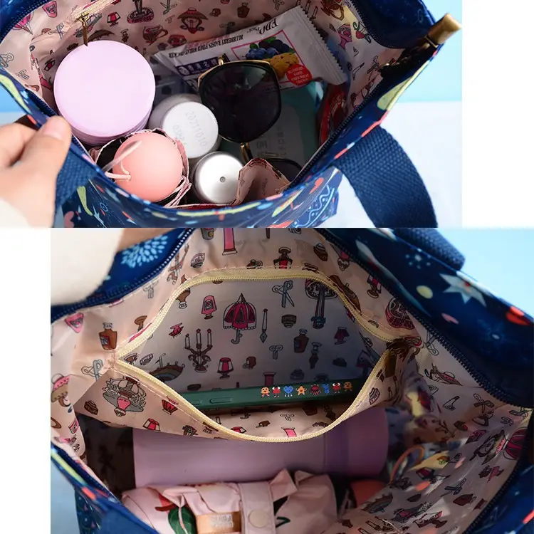 Waterproof Mummy Print Lunch Bag for Kids & Teens