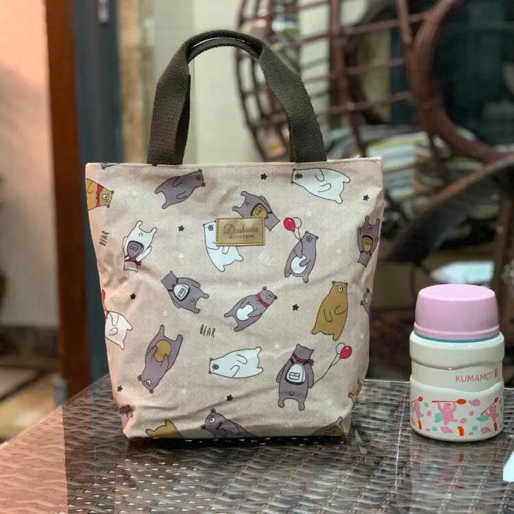 Waterproof Mummy Print Lunch Bag for Kids & Teens