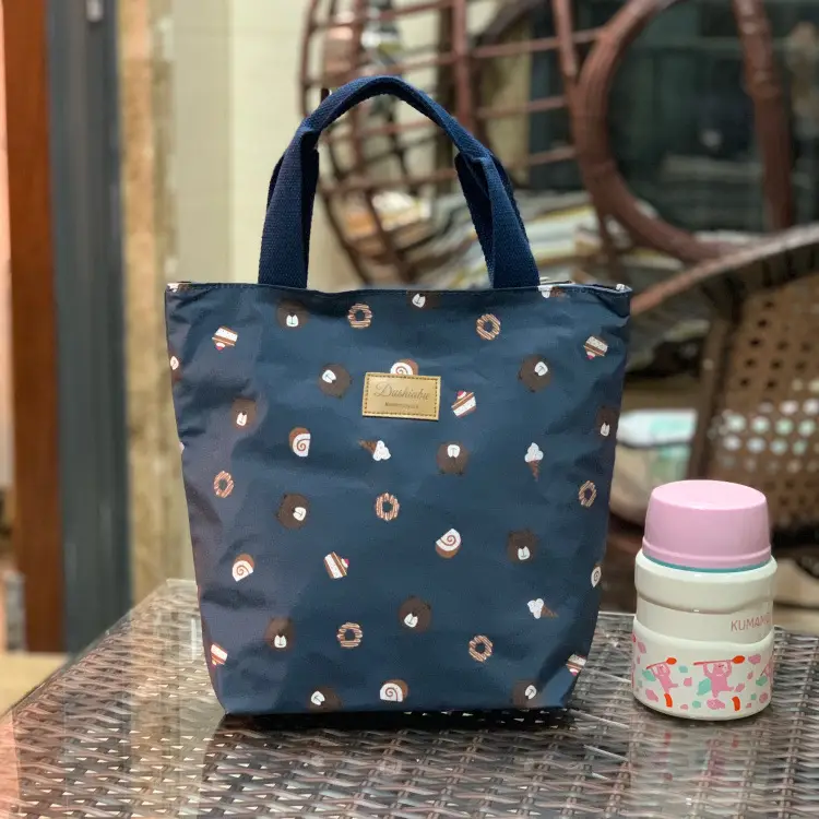 Waterproof Mummy Print Lunch Bag for Kids & Teens