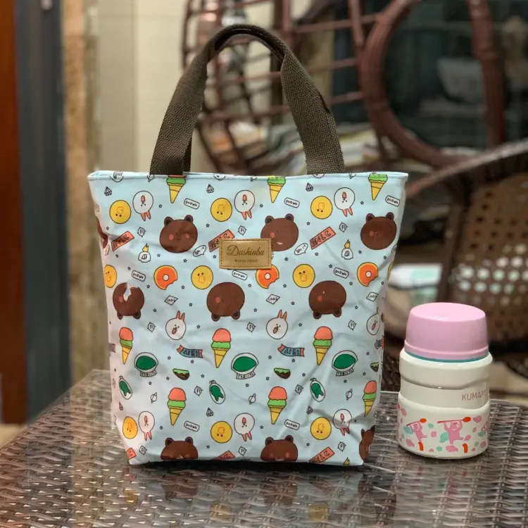 Waterproof Mummy Print Lunch Bag for Kids & Teens