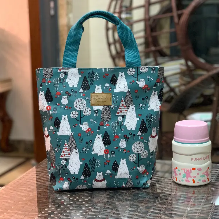 Waterproof Mummy Print Lunch Bag for Kids & Teens