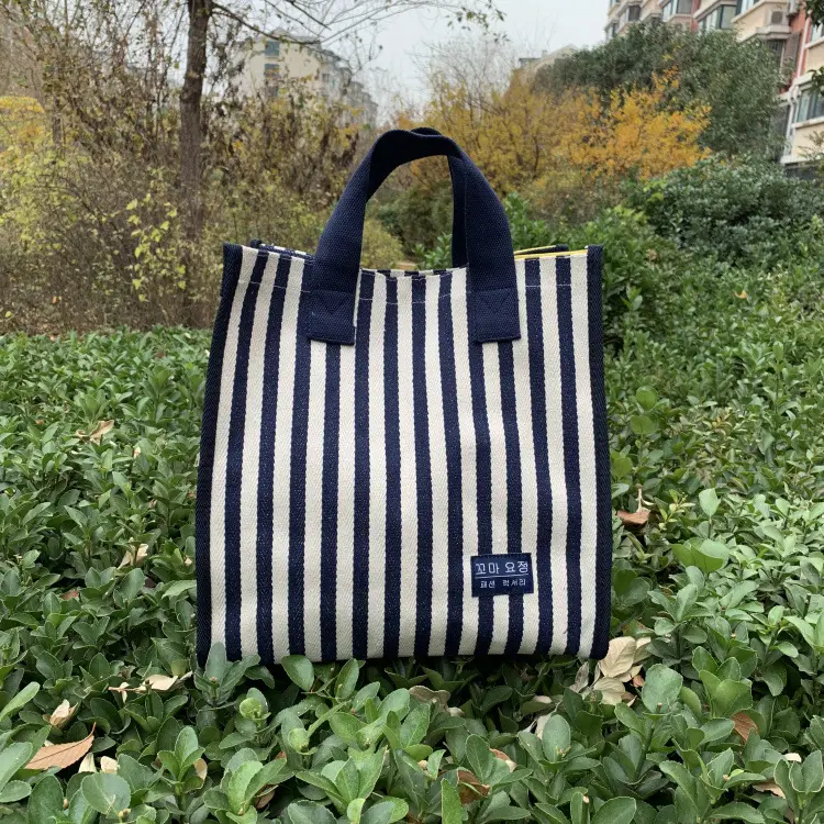 Waterproof Striped Large Bag for Women - Image 6