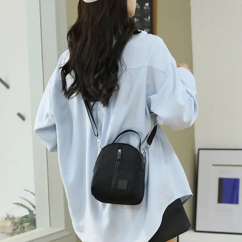 2025 New Fashion Korean Style Shoulder Bag Women's Easiest for Match Crossbody Mobile Phone Bag Nylon Waterproof Women's Crossbody Bag
