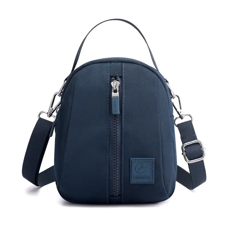 2025 New Fashion Korean Style Shoulder Bag Women's Easiest for Match Crossbody Mobile Phone Bag Nylon Waterproof Women's Crossbody Bag