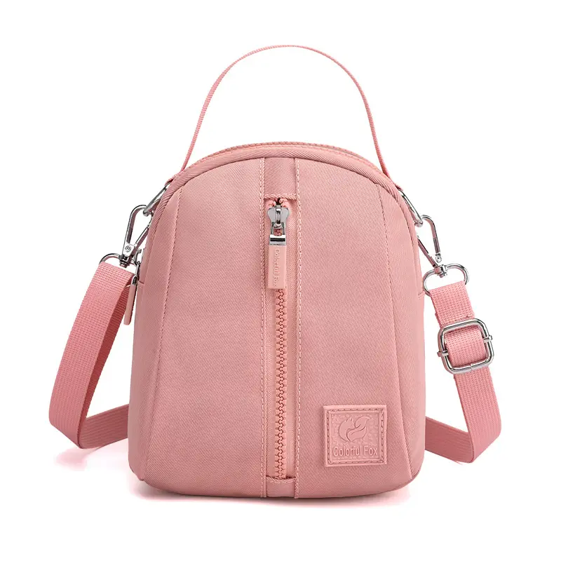 2025 New Fashion Korean Style Shoulder Bag Women's Easiest for Match Crossbody Mobile Phone Bag Nylon Waterproof Women's Crossbody Bag