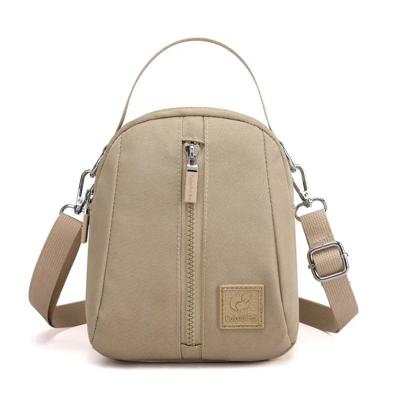 2025 New Fashion Korean Style Shoulder Bag Women's Easiest for Match Crossbody Mobile Phone Bag Nylon Waterproof Women's Crossbody Bag